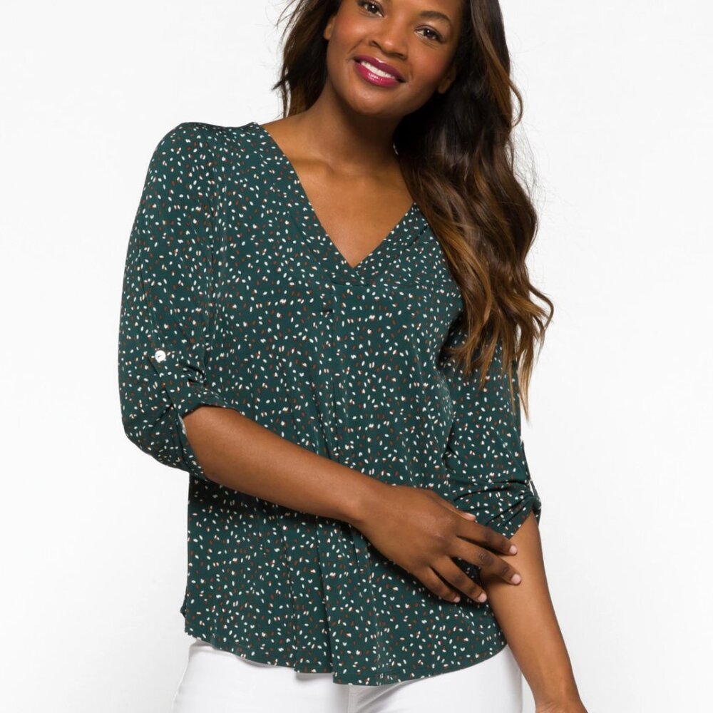 Stitchfix - Roll Tab Blouse - NWOT